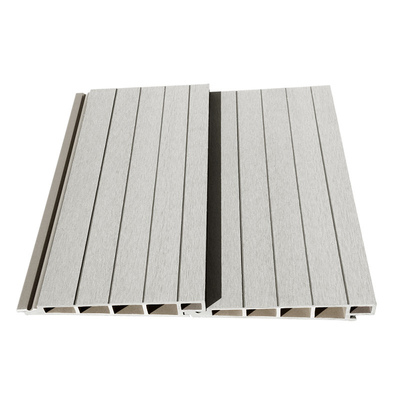 Fireproof Villa Exterior Wall Cladding 185x30mm Grooved Panels
